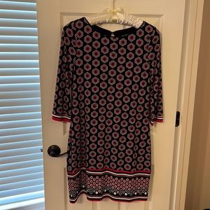 White House Black Market Patterned Dress
